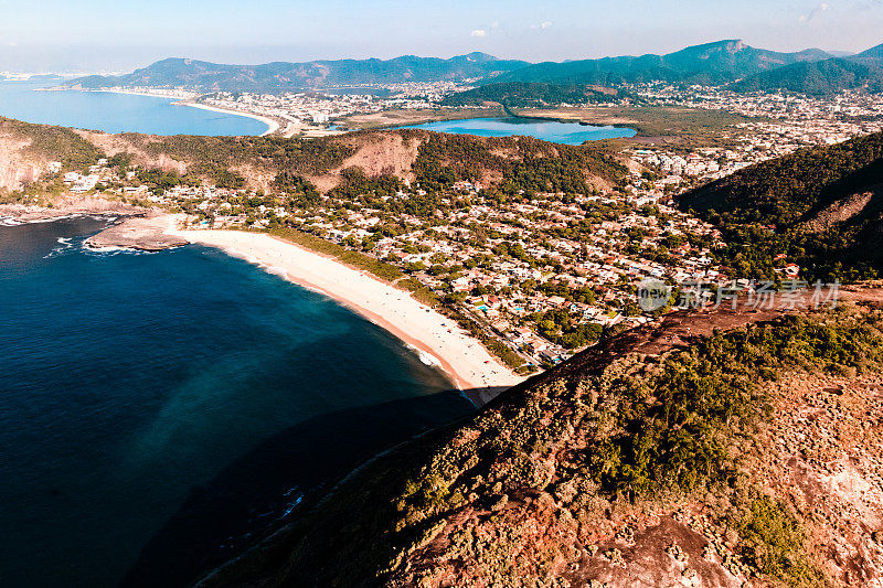 Itacoatiara海滩在Niteroi/RJ